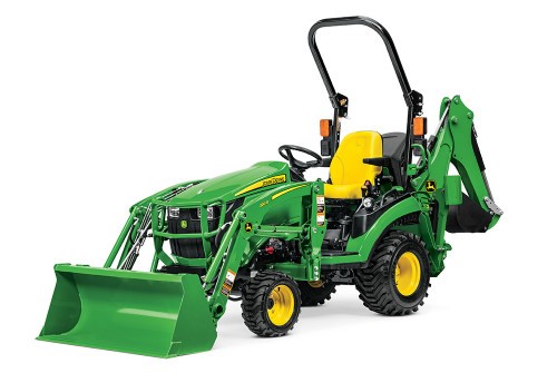 John Deere 1025R TLB compact tractor package 
