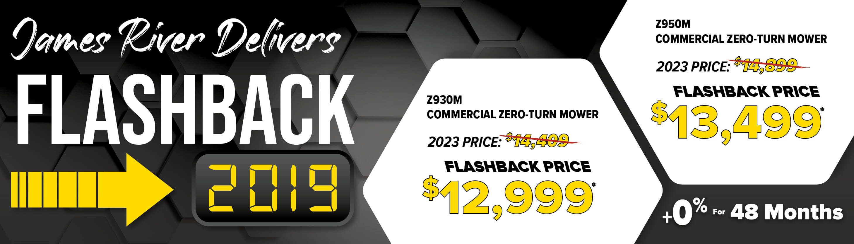 Commerical Zero Turn Mower Banner